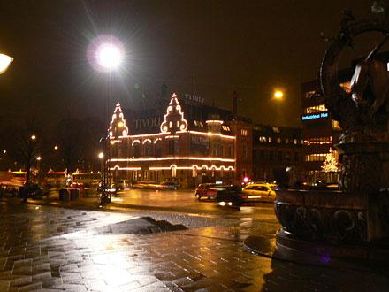 Kopenhaga w świątecznej dekoracji