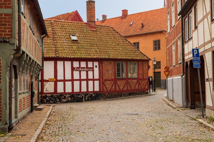 Uliczka w Ystad