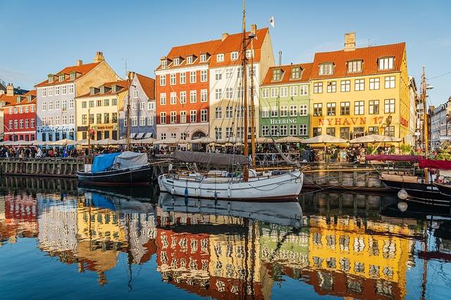 Port Nyhavn w Kopenhadze
