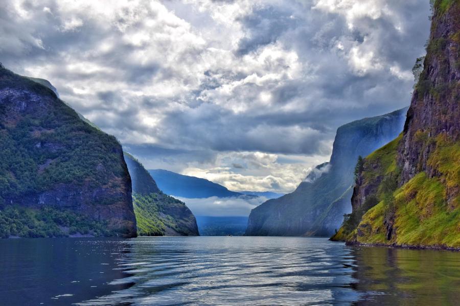 Sognefjord w Norwegii