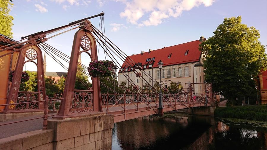Most żelazny Jarnbron - Uppsala