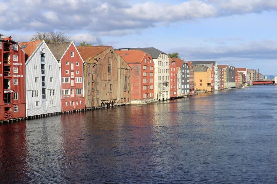Trondheim w Norwegii