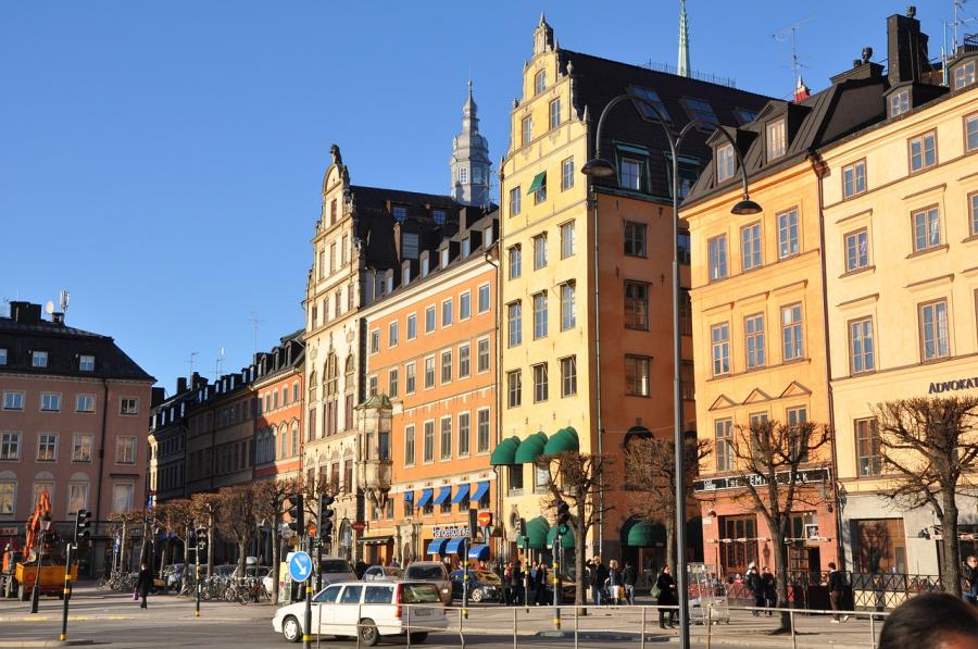 Plac Stortorget w Sztokholmie